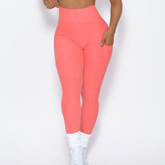 Bombshell Curves Leggings Coral XS - Picture 1 of 6